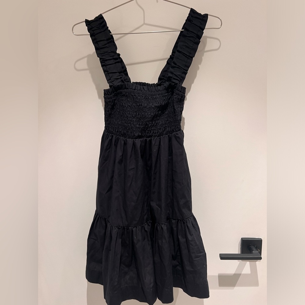 Abercrombie & Fitch black mini sundress size XS